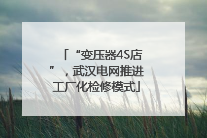“变压器4S店”，武汉电网推进工厂化检修模式