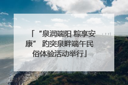 “泉润端阳 粽享安康” 趵突泉畔端午民俗体验活动举行
