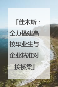 佳木斯：全力搭建高校毕业生与企业精准对接桥梁