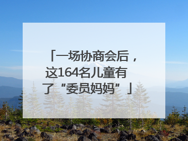 一场协商会后，这164名儿童有了“委员妈妈”