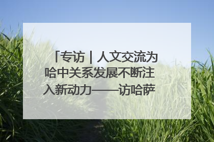 专访｜人文交流为哈中关系发展不断注入新动力——访哈萨克斯坦文化与信息部部长巴拉耶娃