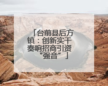 台前县后方镇：创新实干奏响招商引资“强音”