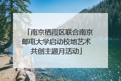 南京栖霞区联合南京邮电大学启动校地艺术共创主题月活动