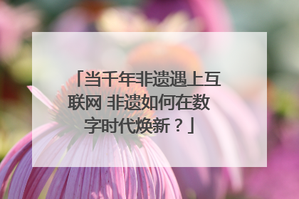 当千年非遗遇上互联网 非遗如何在数字时代焕新？
