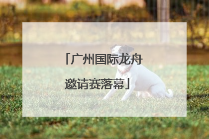 广州国际龙舟邀请赛落幕