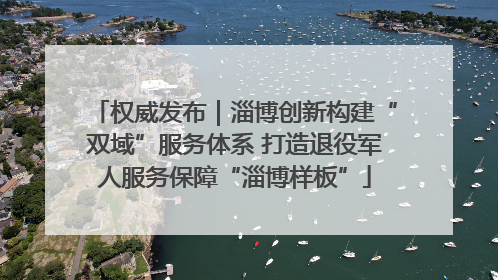 权威发布｜淄博创新构建“双域”服务体系 打造退役军人服务保障“淄博样板”