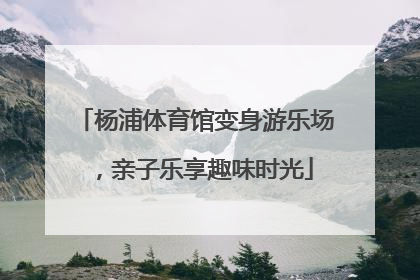 杨浦体育馆变身游乐场，亲子乐享趣味时光