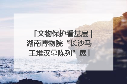 文物保护看基层｜湖南博物院“长沙马王堆汉墓陈列”展