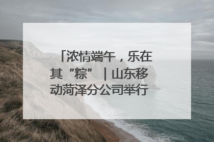 浓情端午，乐在其“粽”｜山东移动菏泽分公司举行端午节主题活动