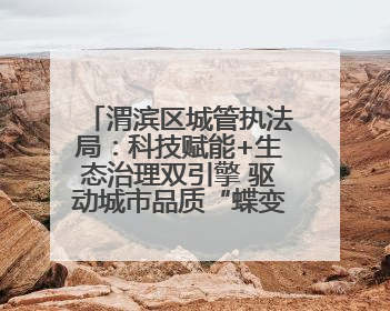 渭滨区城管执法局：科技赋能+生态治理双引擎 驱动城市品质“蝶变跃升”