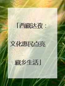 西藏达孜：文化惠民点亮藏乡生活