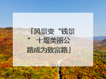 风景变“钱景” 十堰美丽公路成为致富路