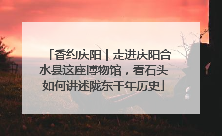 香约庆阳｜走进庆阳合水县这座博物馆，看石头如何讲述陇东千年历史
