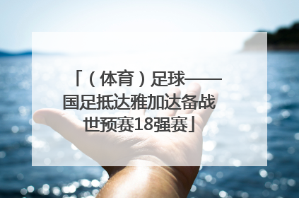 （体育）足球——国足抵达雅加达备战世预赛18强赛